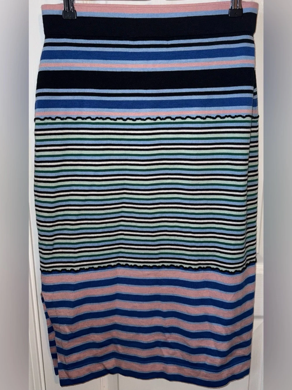 Marni x UNIQLO Two Piece Set Striped Knit Cardigan + Skirt Size S